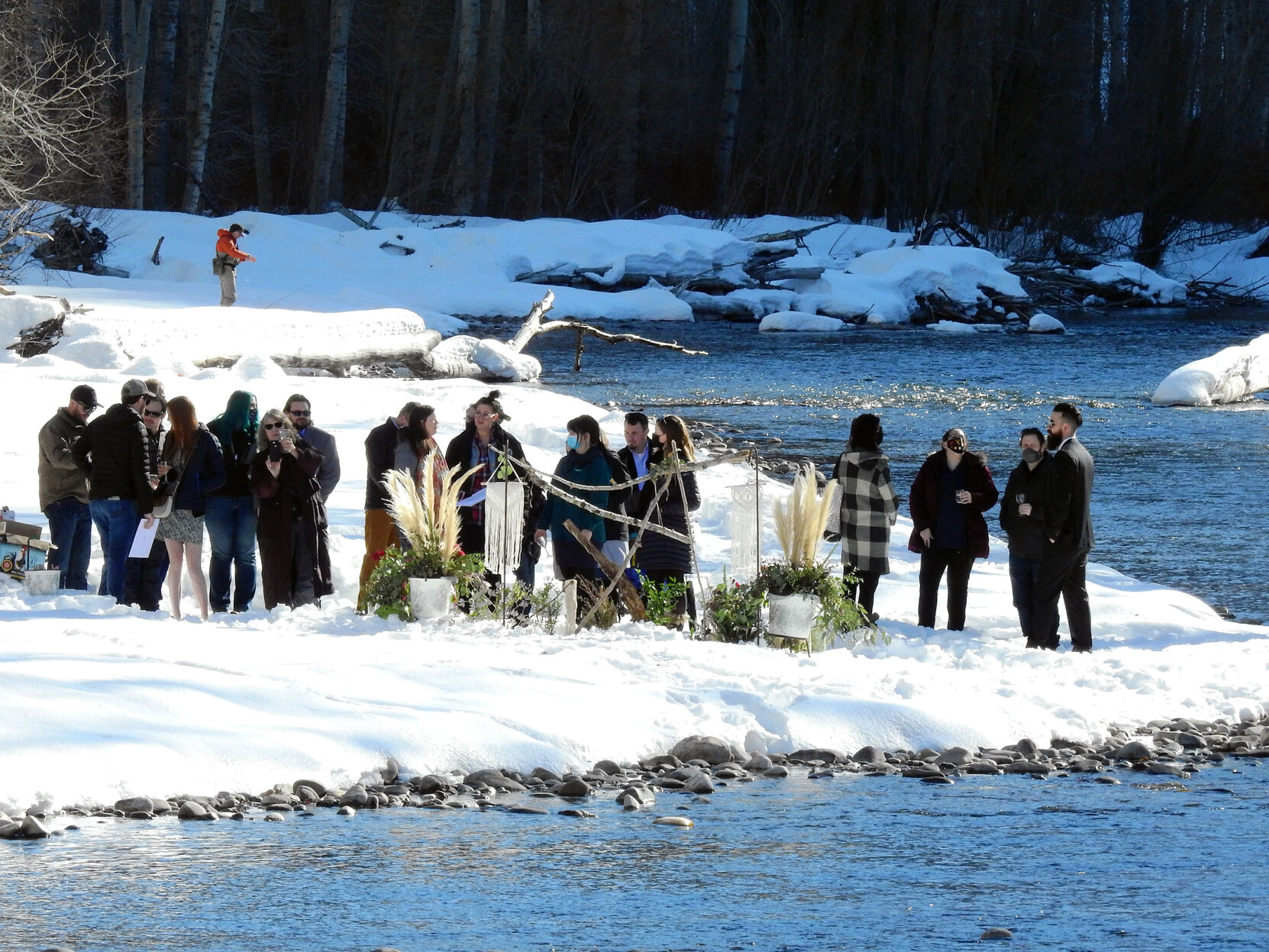 Outdoor Winter Wedding